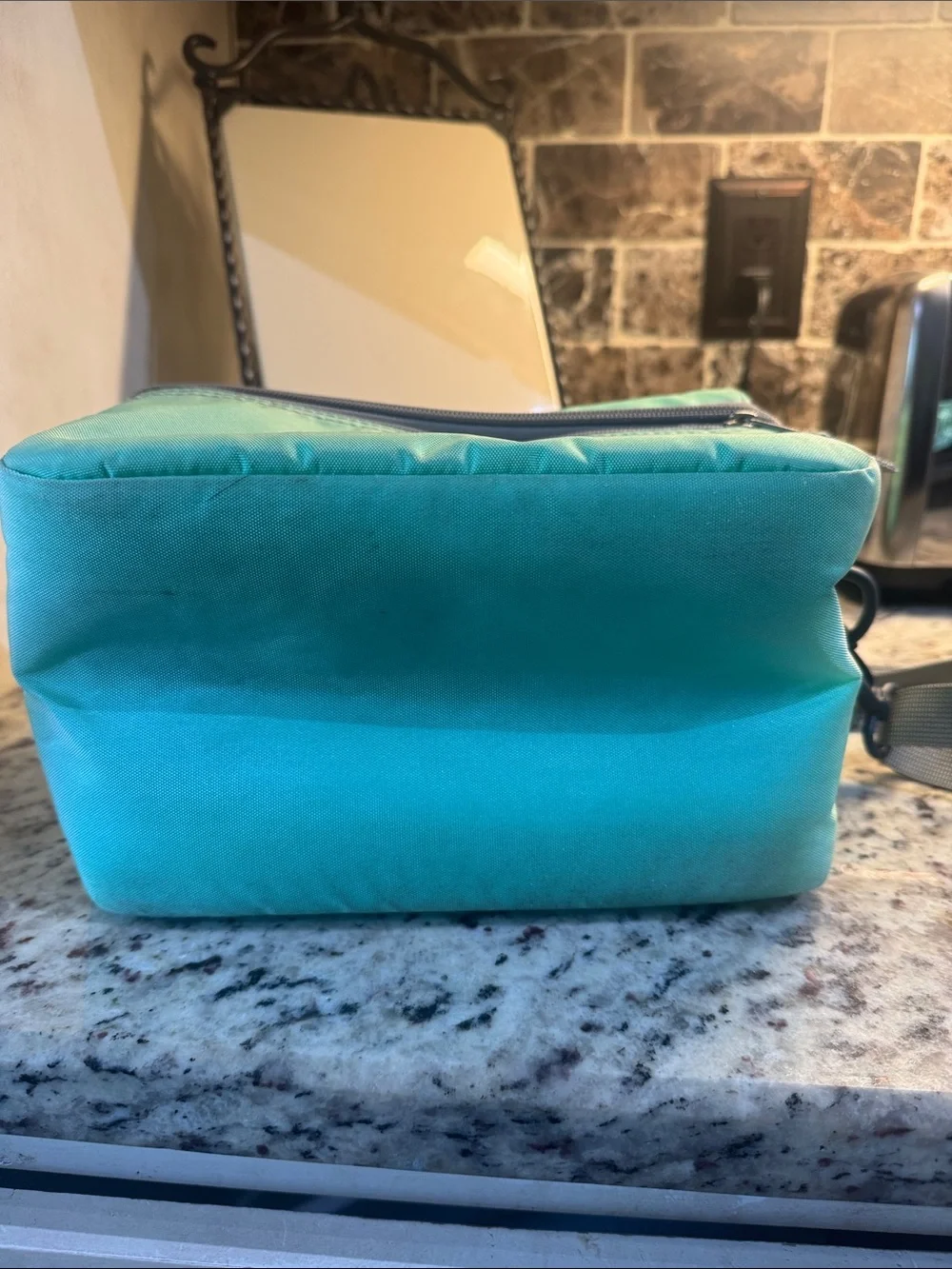 “Libby” LL Bean Mint Green Deluxe Backpack and Lunchbox— *With monogram